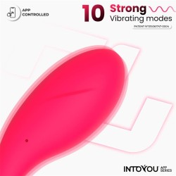Vibrador Huevo Bulby con APP Rosa