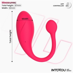 Vibrador Huevo Bulby con APP Rosa
