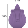 Vibrador Lengua Recargable Violet