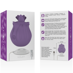 Vibrador Lengua Recargable Violet