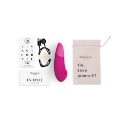 Succionador de Clitoris Womanizer Enhance con vibración Rosa