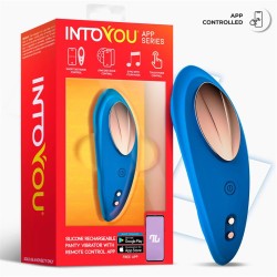 Intoyou Vibrador de Braguita con APP Azul