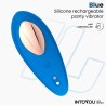 Intoyou Vibrador de Braguita con APP Azul