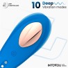 Intoyou Vibrador de Braguita con APP Azul