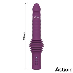 Roxer Máquina Sexual Vibrador Sube y baja y Calor con mando