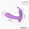 Vibrador Mariposa Wingy con APP Lavanda
