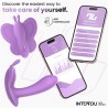 Vibrador Mariposa Wingy con APP Lavanda