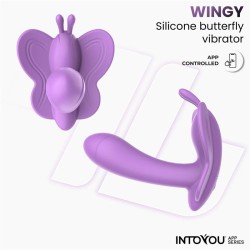 Vibrador Mariposa Wingy con APP Lavanda