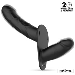 Intoyou Arnés doble Jordan Silicona Recargable y mando