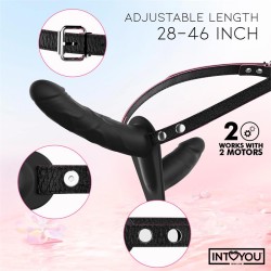 Intoyou Arnés doble Jordan Silicona Recargable y mando