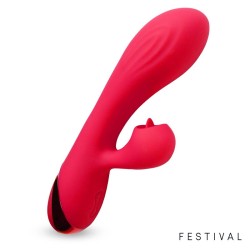Festival Vibrador Silicona Recargable Turna USB