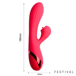 Festival Vibrador Silicona Recargable Turna USB