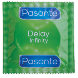 Preservativos Pasante Delay Infinity Retardante 12 unidades