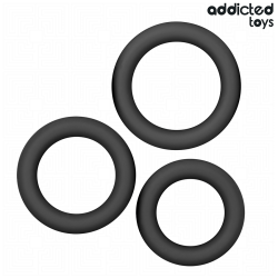 Addicted Set 3 anillos...