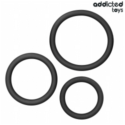 Addicted Set 3 anillos...
