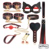 Into You Kit 8 piezas BDSM Rojo y Negro
