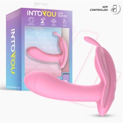 Vibrador Mariposa Wingy con APP Rosa