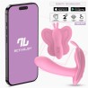 Vibrador Mariposa Wingy con APP Rosa