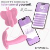 Vibrador Mariposa Wingy con APP Rosa