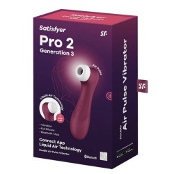 Succionador Satisfyer Pro 2 Generation 3 Vino APP