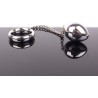 Anillo Acero con cadena y bola anal 5'5 cm x 5'5 cm