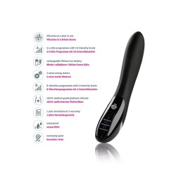 Mystim Vibrador Electroestimulación Eric Negro