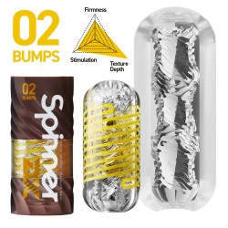Masturbador Tenga Spinner DX 02 Bumps