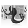 Vibrador Anal con Anillo Black con mando Silicona