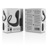 Vibrador Anal con Anillo Black con mando Silicona