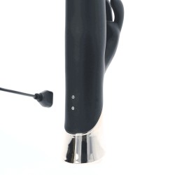 Virgite Beveren Vibrador Rotador Silicona Recargable Negro
