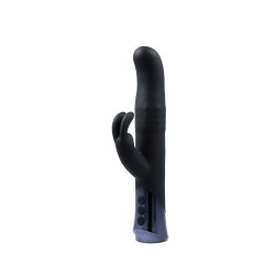 Virgite Beveren Vibrador Rotador Silicona Recargable Negro