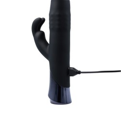 Virgite Beveren Vibrador Rotador Silicona Recargable Negro
