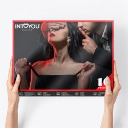 Into You Kit 10 piezas BDSM Rojo