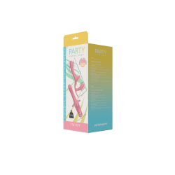 Party Color Twiny Arnés doble Silicona Líquida Recargable