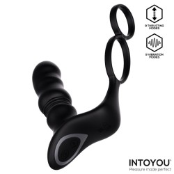 Intoyou Womp Masajeador prostático vibración, sube y baja y mando