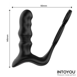 Intoyou Womp Masajeador prostático vibración, sube y baja y mando