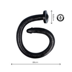 Dildo Negro Extra Largo 84 cm ideal para fisting