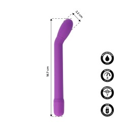 Virgite Caress Estimulador Punto G Púrpura Recargable