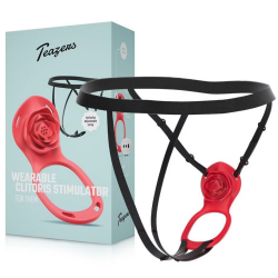 Teazer arnes mariposa flor recargable con mando