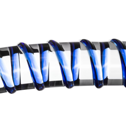 Dildo No. 1 Vidrio con estrías