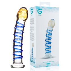Dildo No. 1 Vidrio con estrías