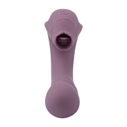 Gigiwabi Vibrador Rotador con lengua Silicona recargable