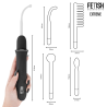 Fetish Wand Electroestimulación 4 cabezales Recargable