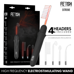 Fetish Wand Electroestimulación 4 cabezales Recargable