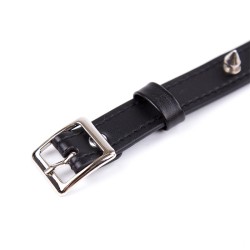 Collar Chocker Negro con pinchos