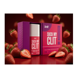 INTT Estimulante Efecto Succión Clitoris Suck my clit Fresa 15 ml
