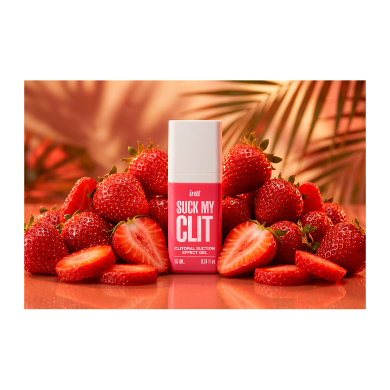 INTT Estimulante Efecto Succión Clitoris Suck my clit Fresa 15 ml
