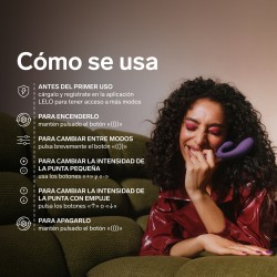 LELO Ina Thurst Lila APP con sube y baja
