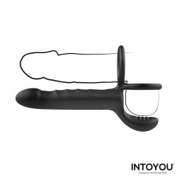 Intoyou Magnor Arnés doble penetración vibración