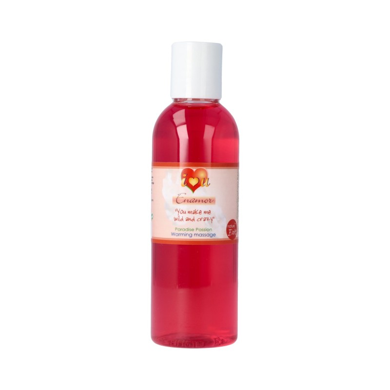 Aceite Efecto calor Masaje Enamore Fresa-Fruta Pasion 100 ml